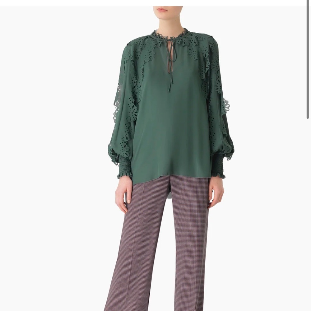 See By Chloe EYELET BLOUSE